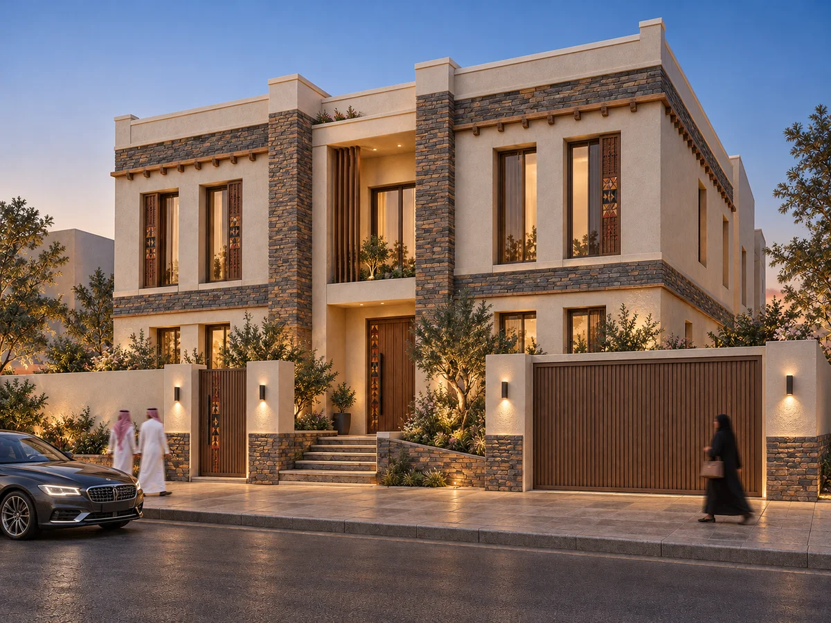 Abha highland-inspired facade adaptation